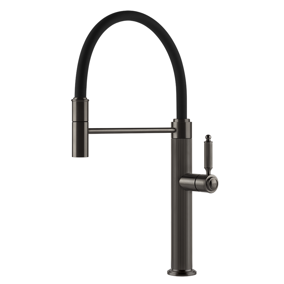 Monocomando Cocina Gessi Venti 707 - Black Metal Br. PVD