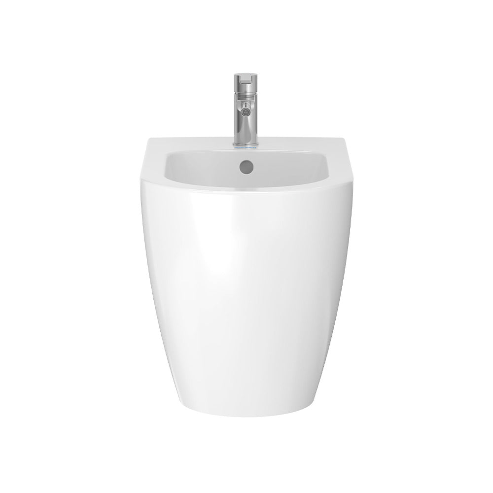 Inodoro y bidet de colgar Duravit Me by starck con asiento soft close