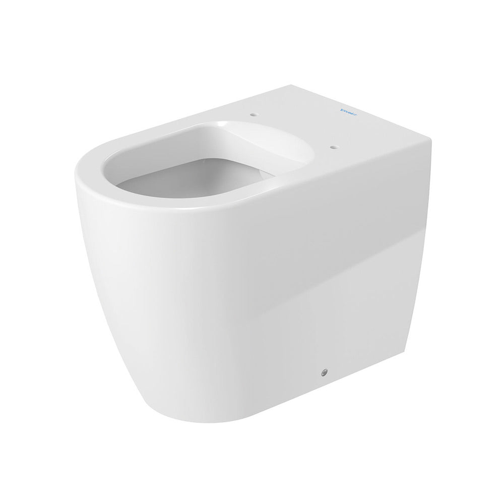 Inodoro de apoyo Duravit Me by Starck acabado mate con asiento soft close