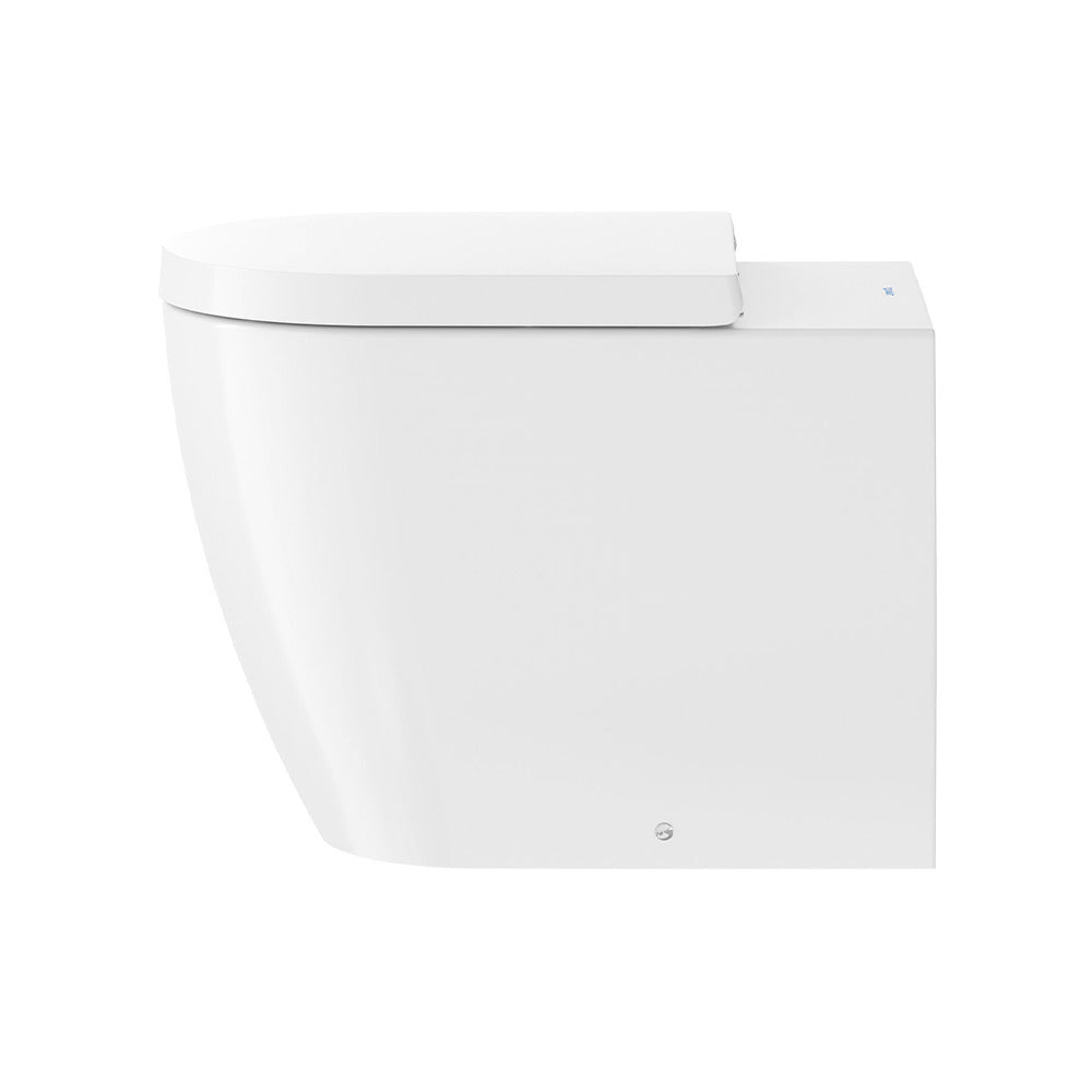 Inodoro de apoyo Duravit Me by Starck acabado mate con asiento soft close