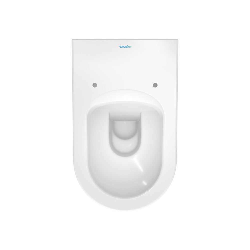 Inodoro de apoyo Duravit Me by Starck acabado mate con asiento soft close