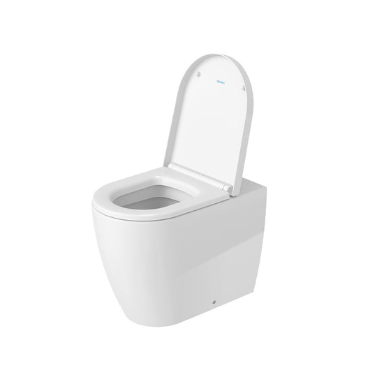 Inodoro y bidet de apoyo Duravit Me by starck con asiento soft close