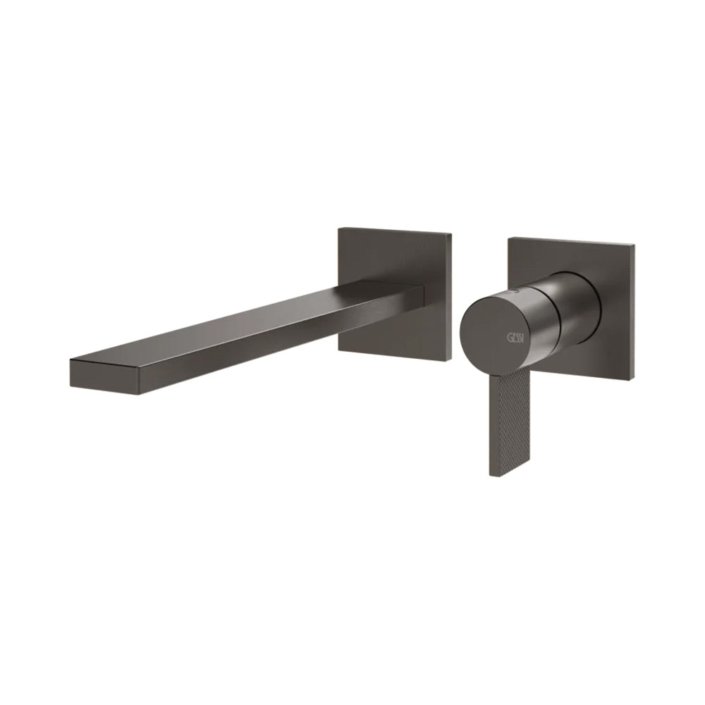 Monocomando Pared Inverso 707 - Black Metal Br. Pvd