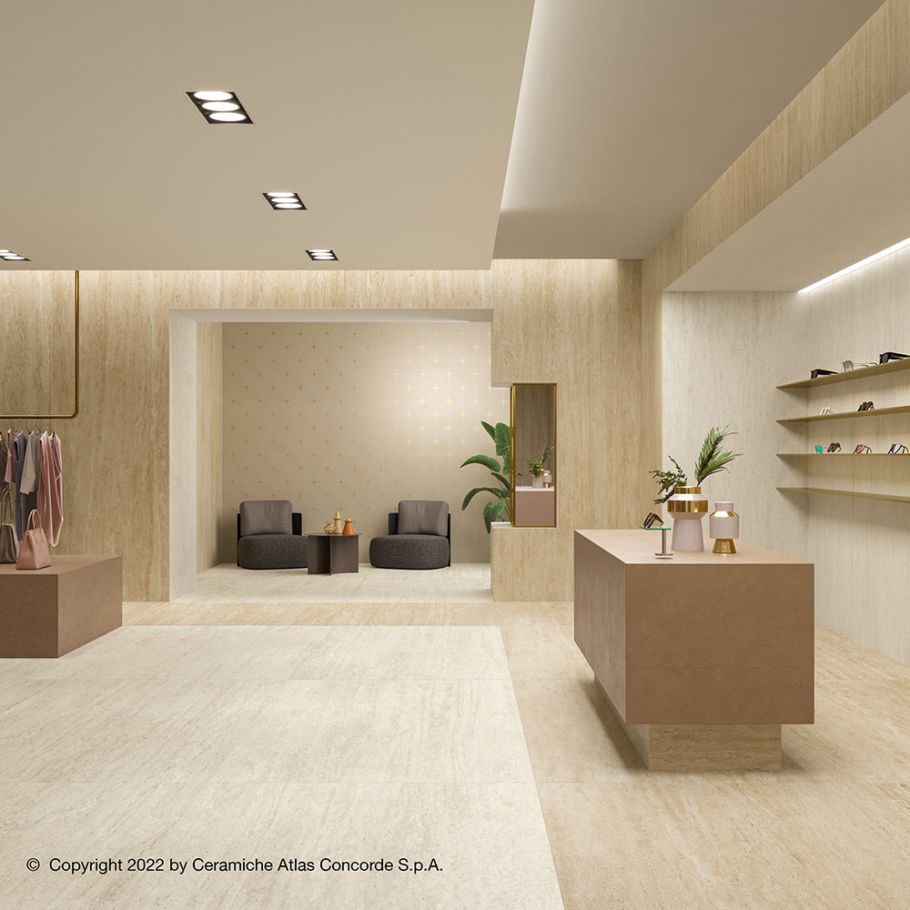 Marvel Travertine White