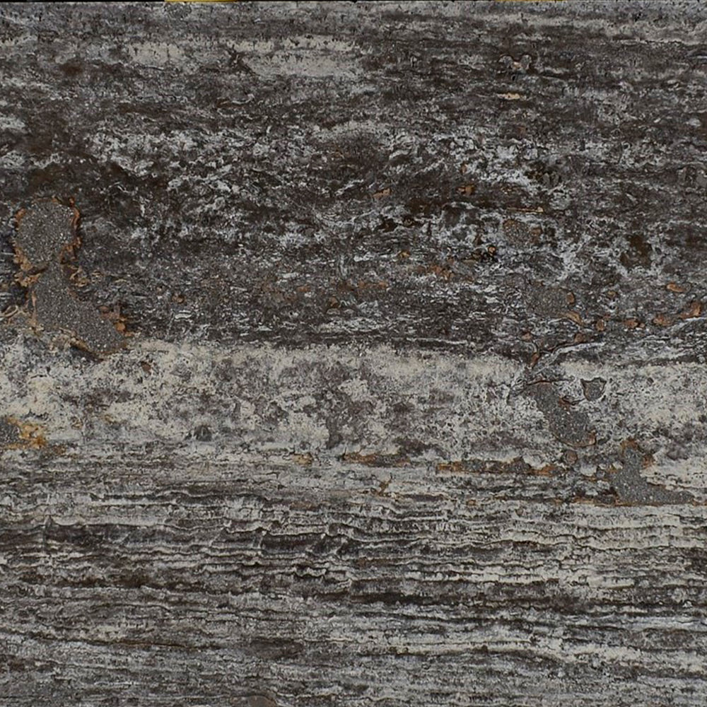 Travertino a la veta titanium sin taponar