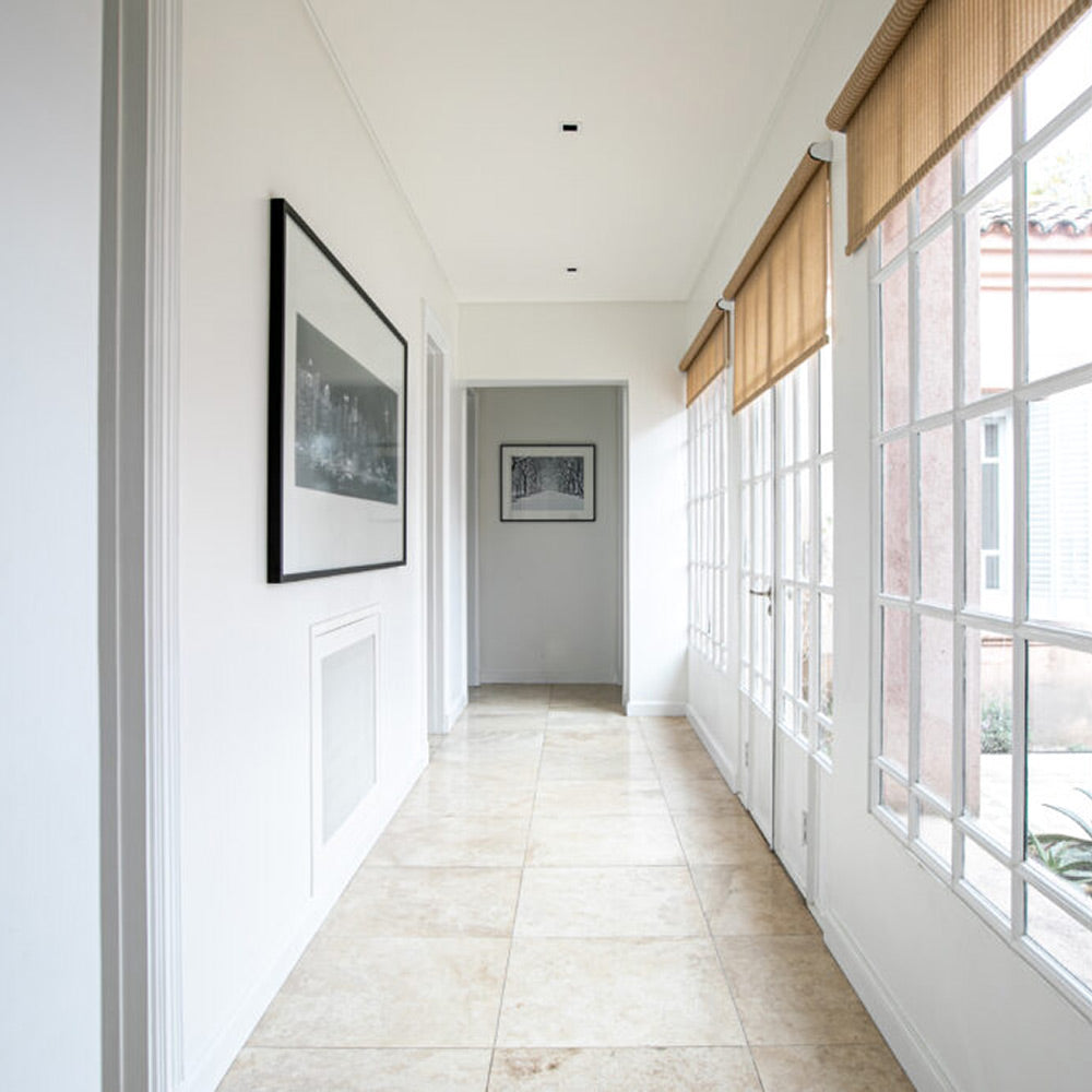 Travertino clásico a la veta sin taponar