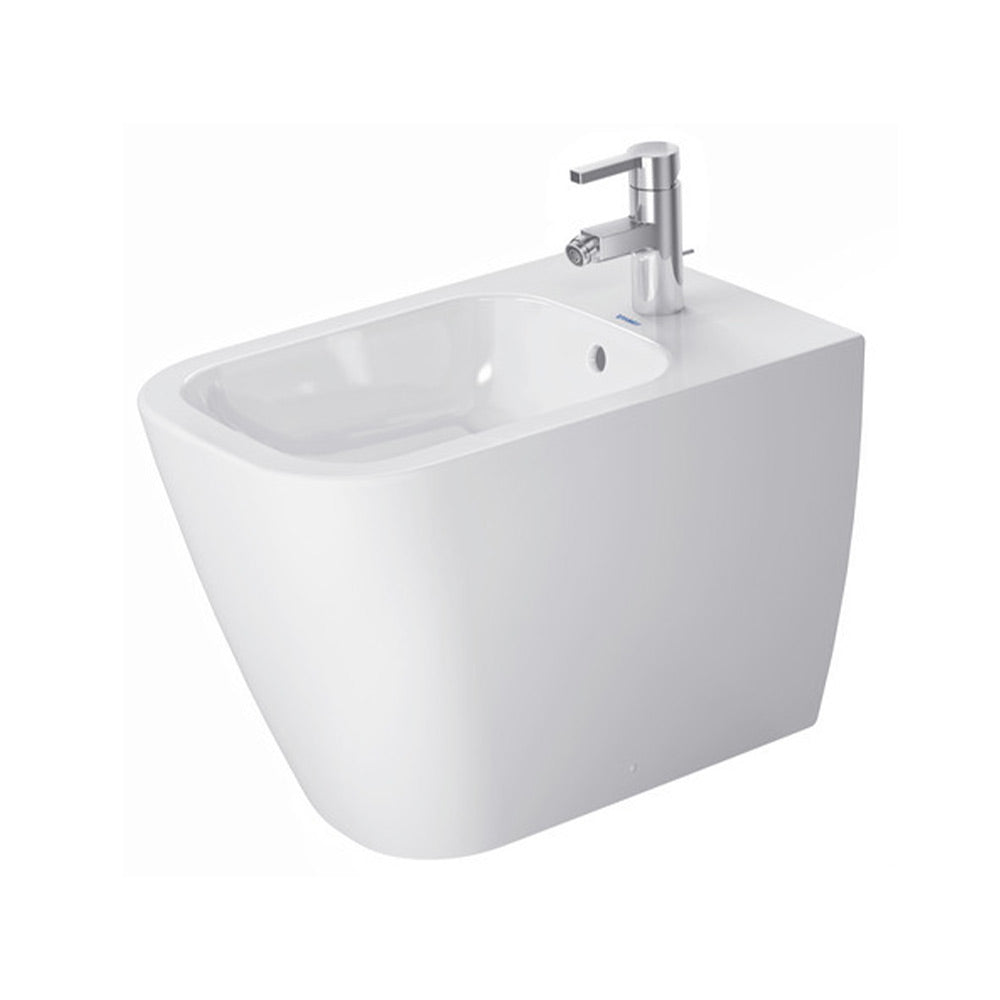 Inodoro de apoyo y bidet Duravit Happy D.2 con asiento soft close